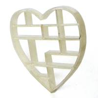 Letterbak hartvormig